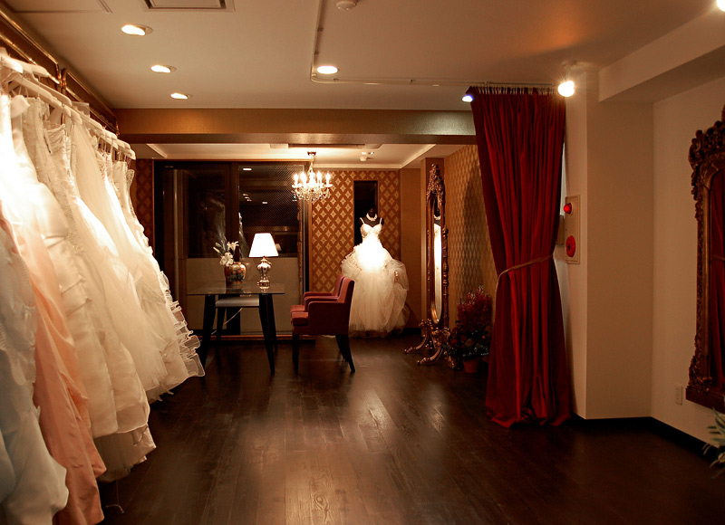 Wedding Dress Shop eclat施工例
